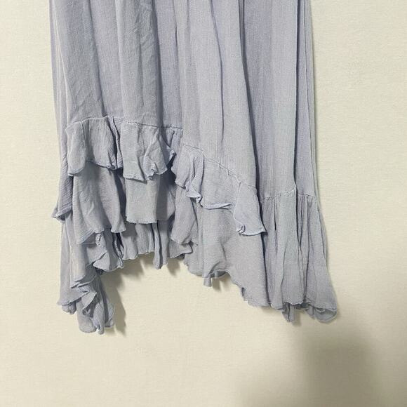 Free People Adella Slip Dress Lavender Lace Babydoll Fairy Boho Ruffles Sz Small - Picture 4 of 11